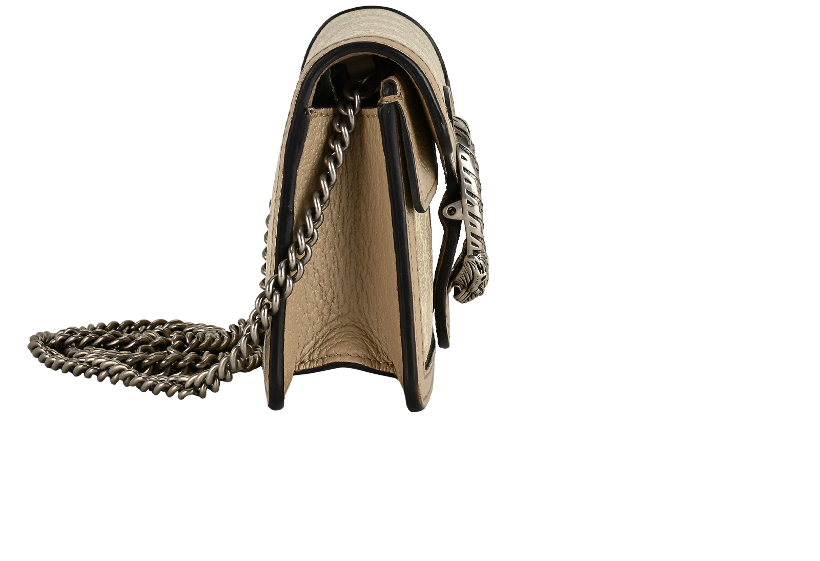 Super Mini Dionysus, &pound;720, Handbags, Beige, Canvas, Side view